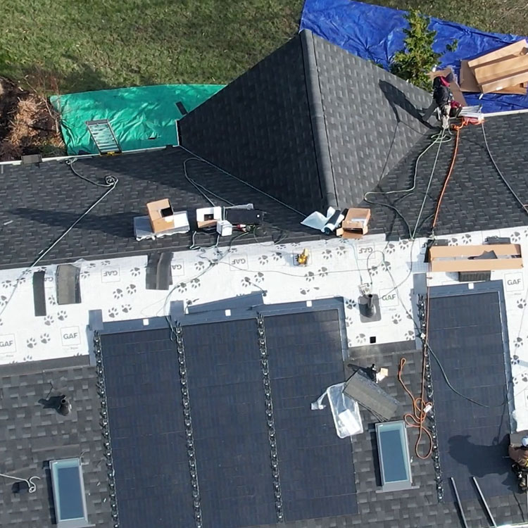 Roofing contractor video